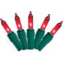 100 Super Bright String Light – Red/Green – 27″